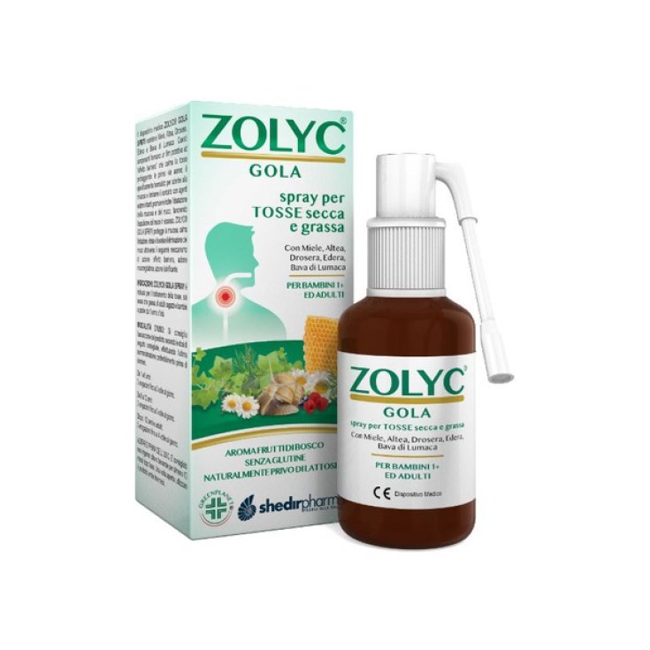 Zolyc Spray Garganta Shedir Pharma 30ml