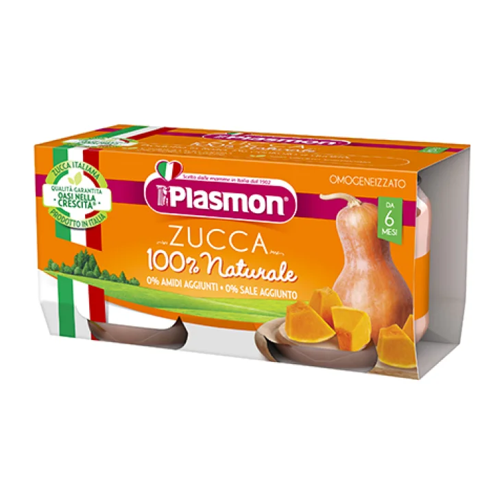 Calabaza Plasmón 2x80g