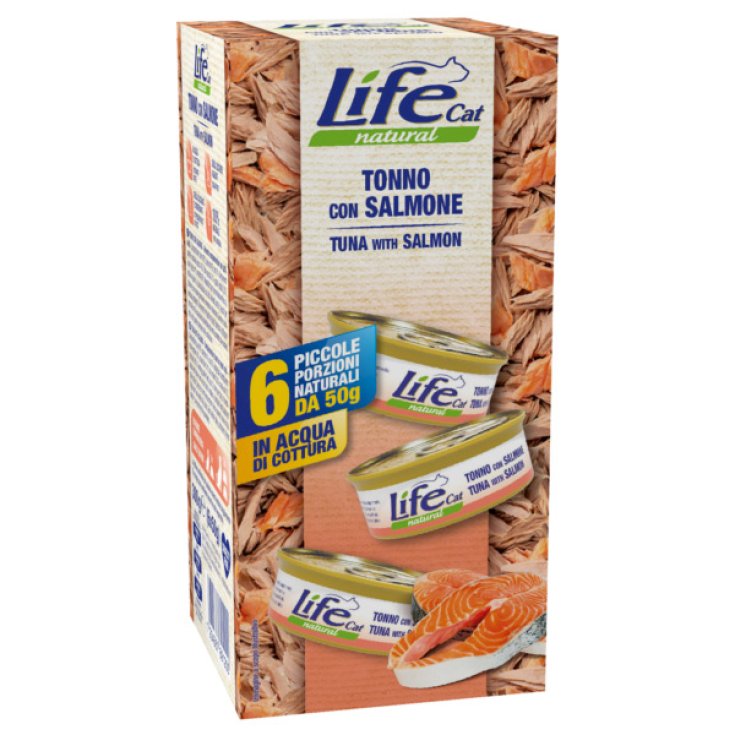 LIFE CAT ATÚN SALMÓN 6X50G