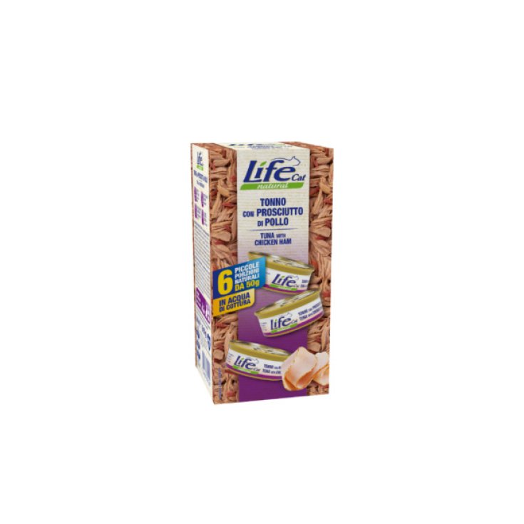 LIFE CAT JAMÓN DE ATÚN 6X50G
