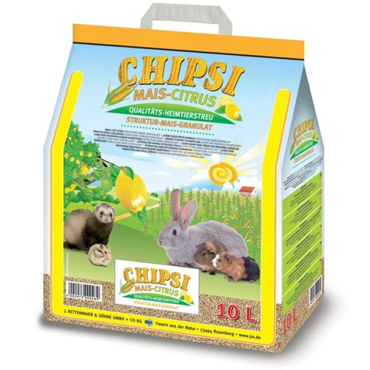 Chipsi Mais Citrus - arena para mascotas