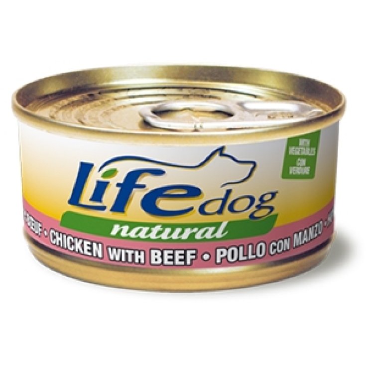 Life Dog Pollo Natural con Carne de Res y Verduras