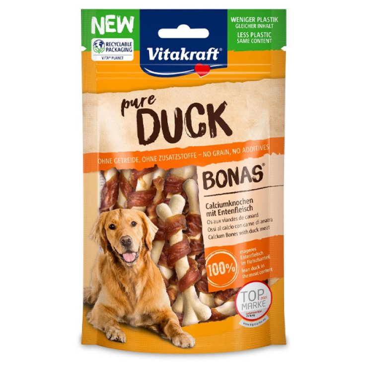 Snack para Perros Pato Bonas Huesos de Calcio con