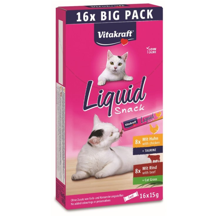 Snack Líquido para Gatos Multipack Doble Sabor