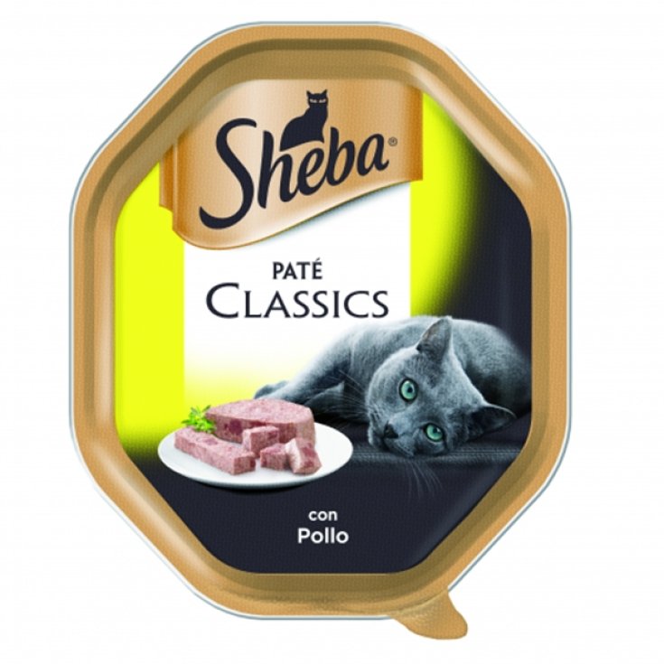 SHEBA PATE' CLÁSICO DE POLLO 85G