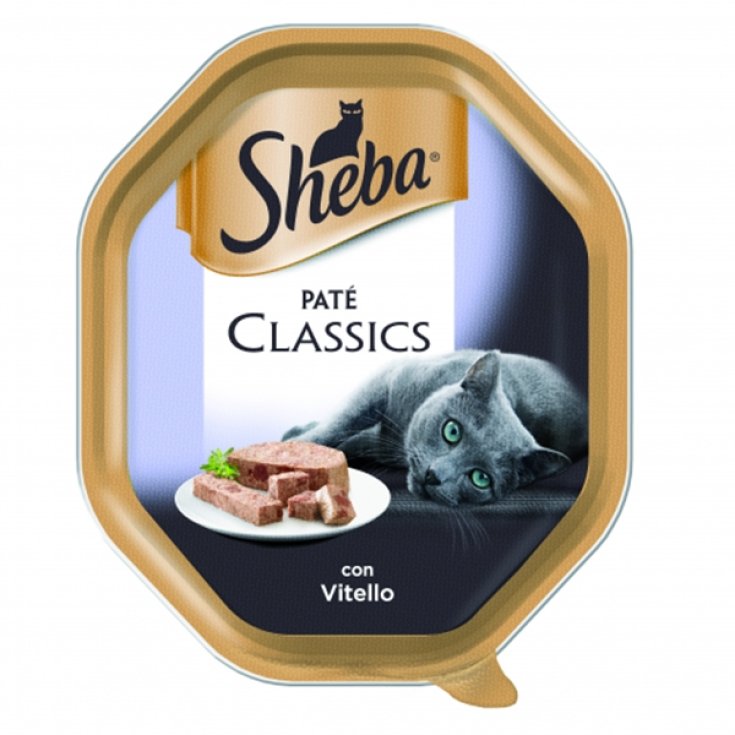 PATE' DE TERNERA CLÁSICO DE SHEBA 85G