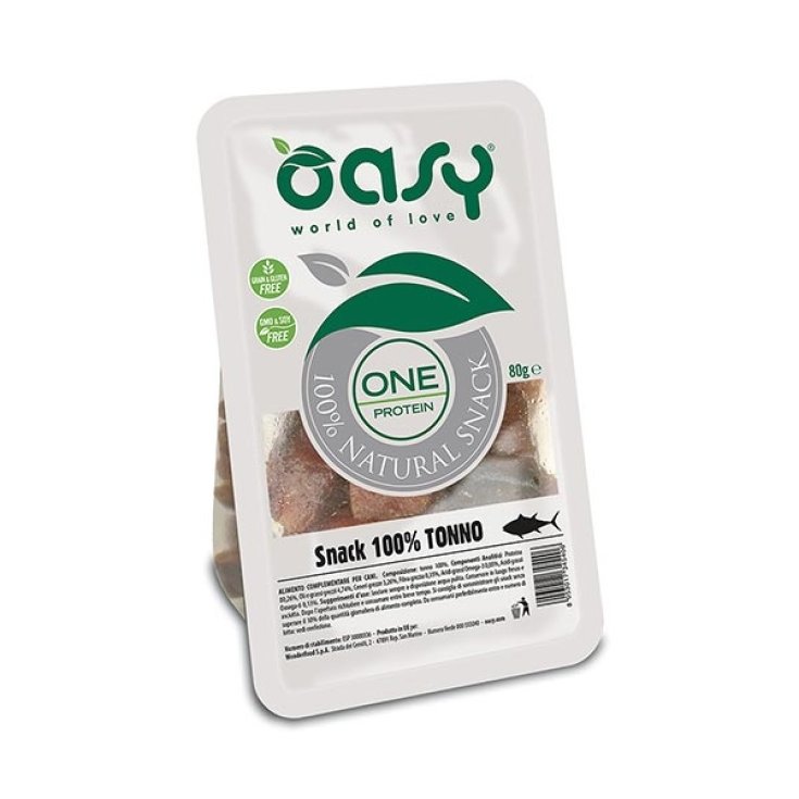 OASY SNACK DOG ONE PROT ATUN