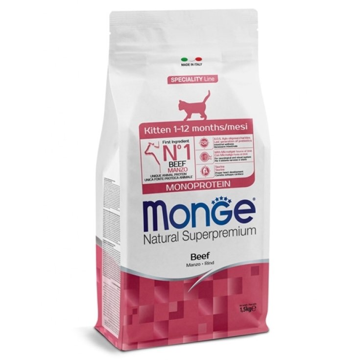 KIT MONGE 1-12M CARNE 1,5KG