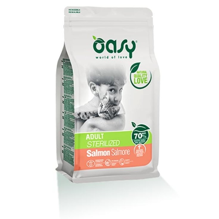 OASY GATO SECO AD ST SALMO 300G N