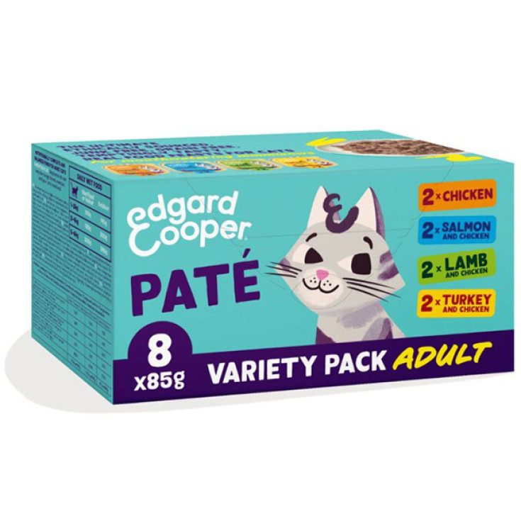 Cat Adult Multipack Paté Sabores Mixtos - 8