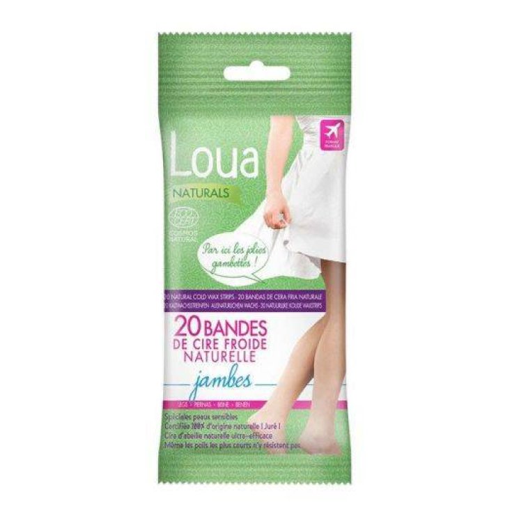 Tiras Depilatorias Naturals Body Loua 20 Piezas