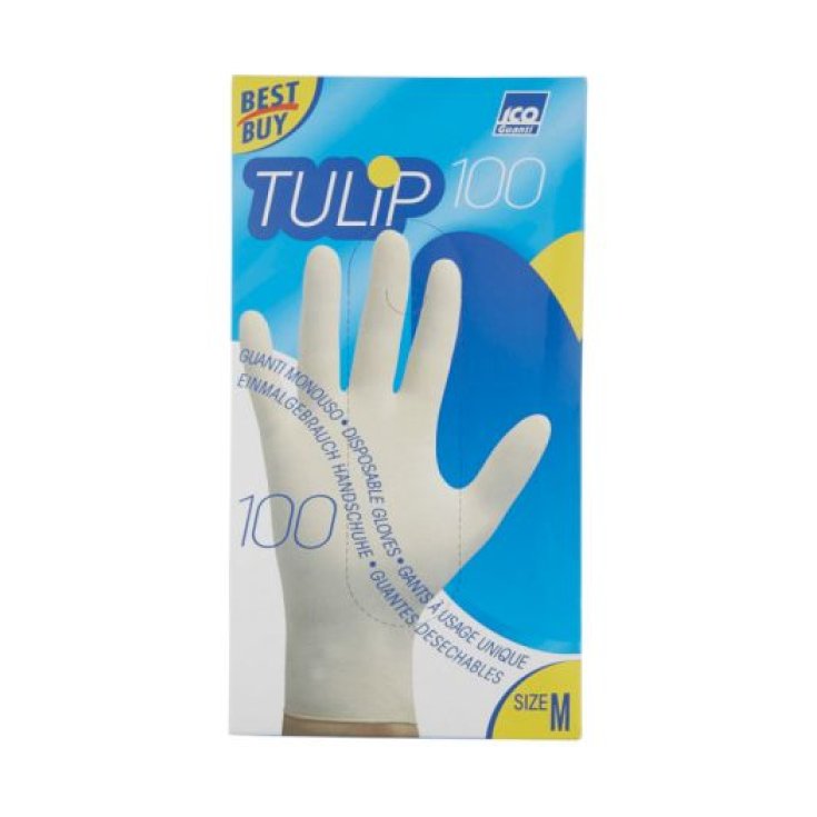 GUANTES DESECHABLES TULIP 100 MIS M GUANTES DESECHABLES TULIP 100 MIS M