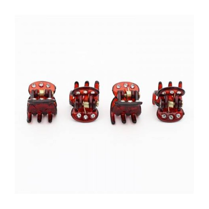Pinza De Tortuga Con Strass 356m Beauty Idea 4 Piezas