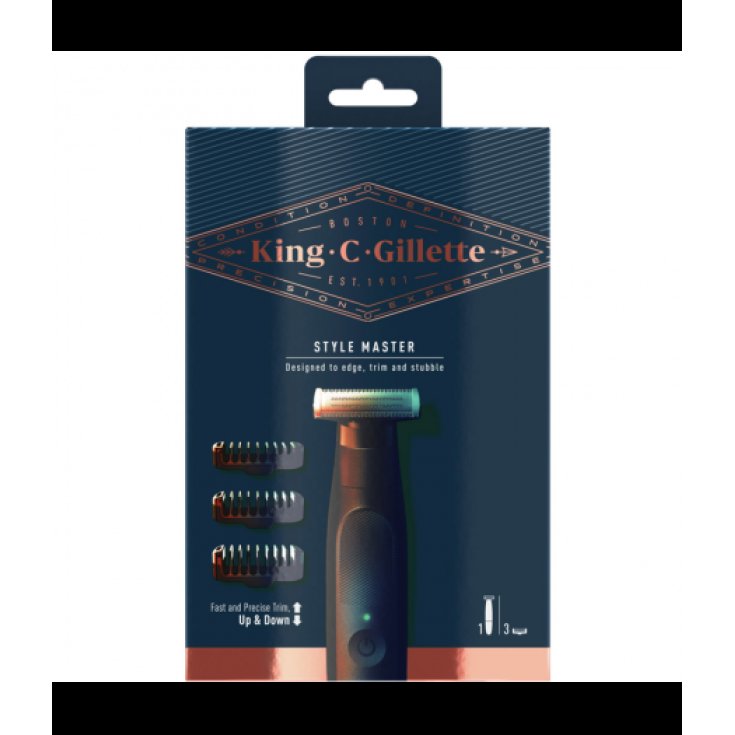 MAESTRO DEL ESTILO GILLETTE KING RAZOR MAESTRO DEL ESTILO GILLETTE KING RAZOR