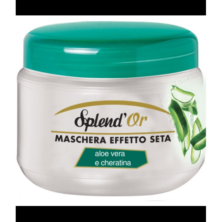 Mascarilla Regeneradora Aloe Vera Y Queratina Splend'Or 500ml