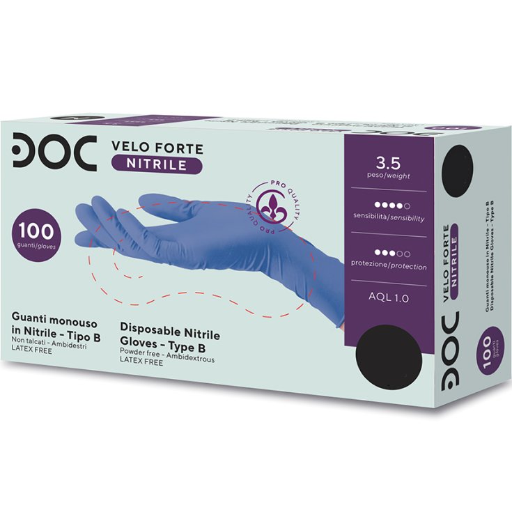 DOC ZERO VELO FUERTE PF 6 100UNDS