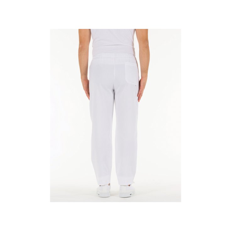 PANTALÓN ALGODÓN BLANCO XS