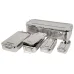 CAJA ACERO INOXIDABLE 20X10X4.5CM C/MAN