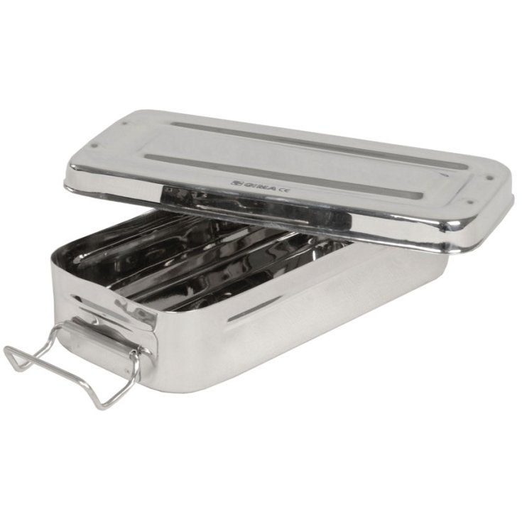 CAJA ACERO INOX 18X8X4CM C/MAN