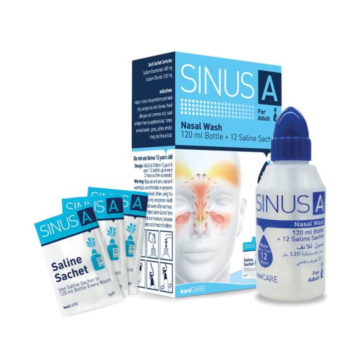 KIT DE LAVADO SINUS A NAS AD 120ML