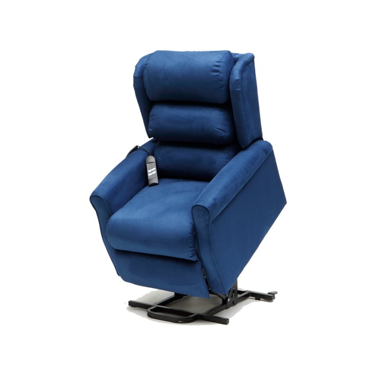 SILLÓN GINEVRA ELEV 2MOT AZUL