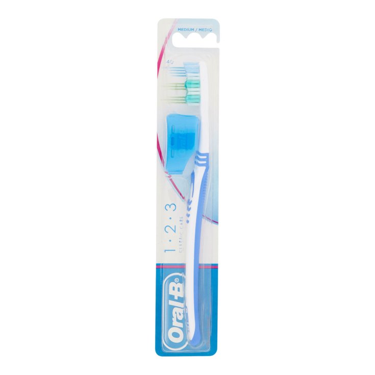 Oral-B® 1 2 3 Classic Care 40 Cepillo de dientes manual mediano