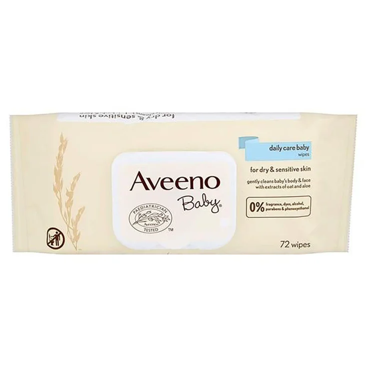AVEENO BEBE TOALLITAS X 72
