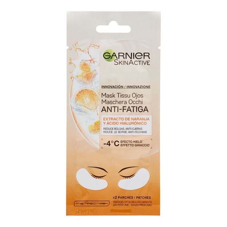 MASCARILLA DE TELA NARANJA GARNIER