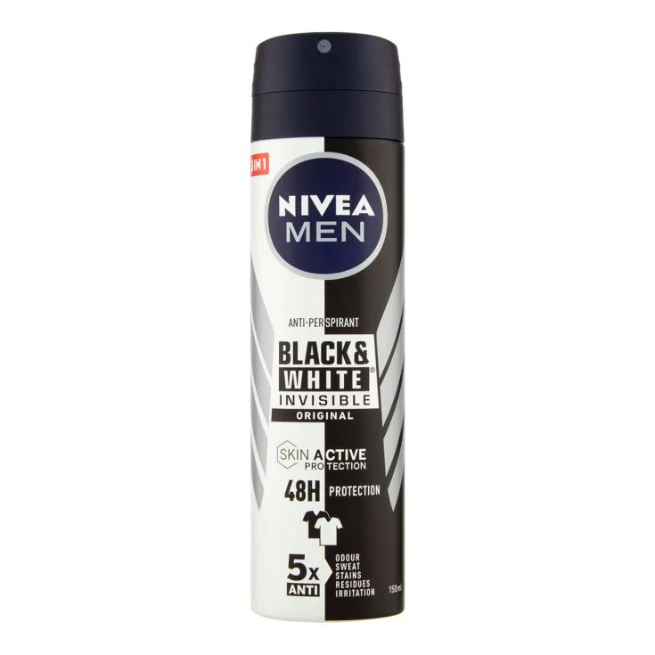 NIVEA DEO AID NEGRO Y BLANCO SPR