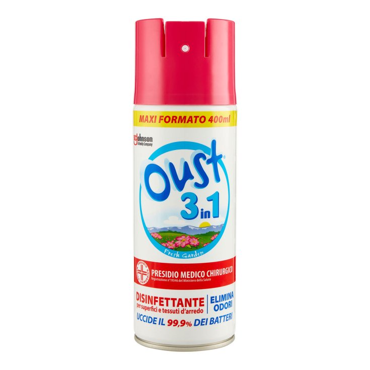 OUST 3 IN 1 SPRAY F/GARDEN 400ML