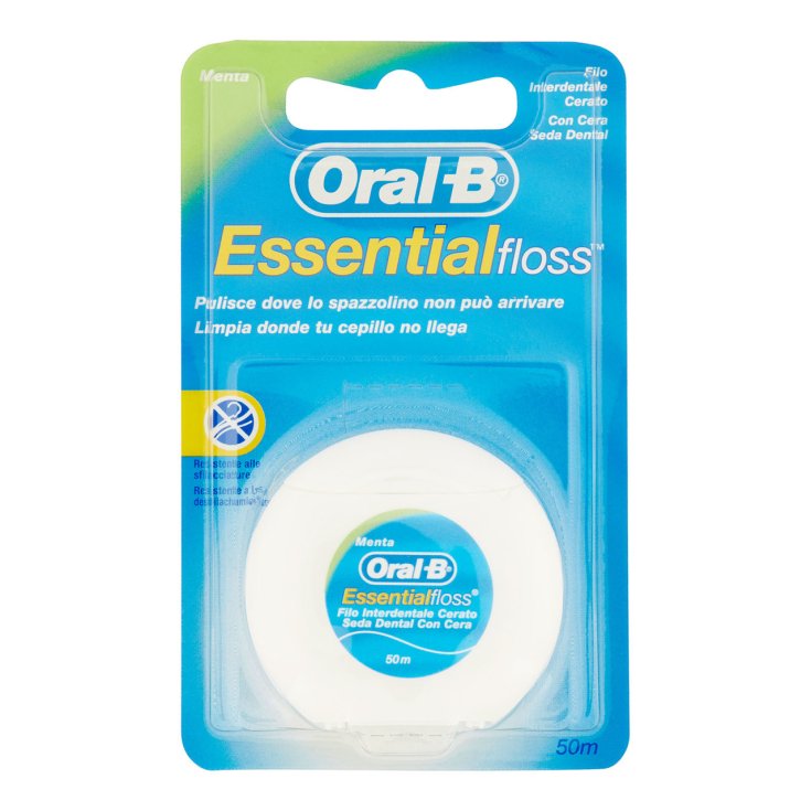 Oral-B® Essentialfloss™ Hilo Dental Encerado 50mt