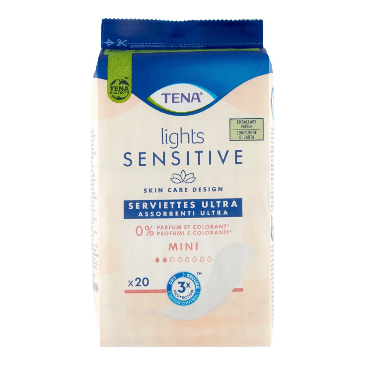 TENA LUCES SENS CULO MINI 20PZS