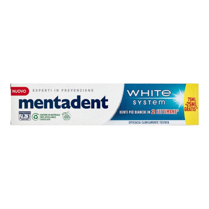 MENTADENT DENT NEW W/SYSTEM 75+25M