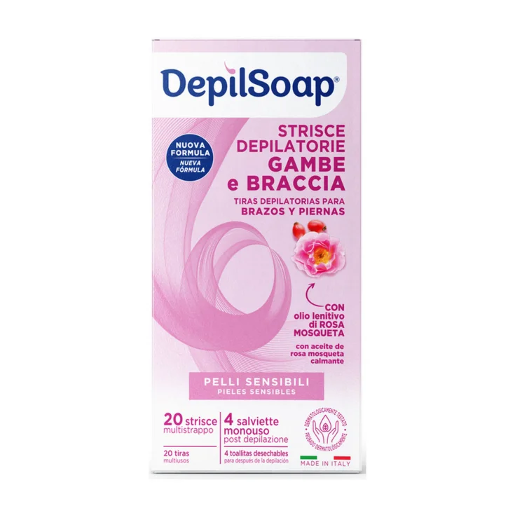 DEPILSOAP STRISCE CRP DEL 20PZ