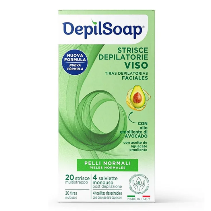 DEPILSOAP STRISCE VISO NOR20PZ