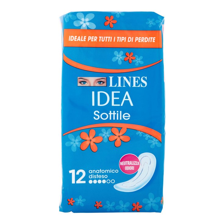 Líneas Idea Slim Anatomic 12 Absorbentes