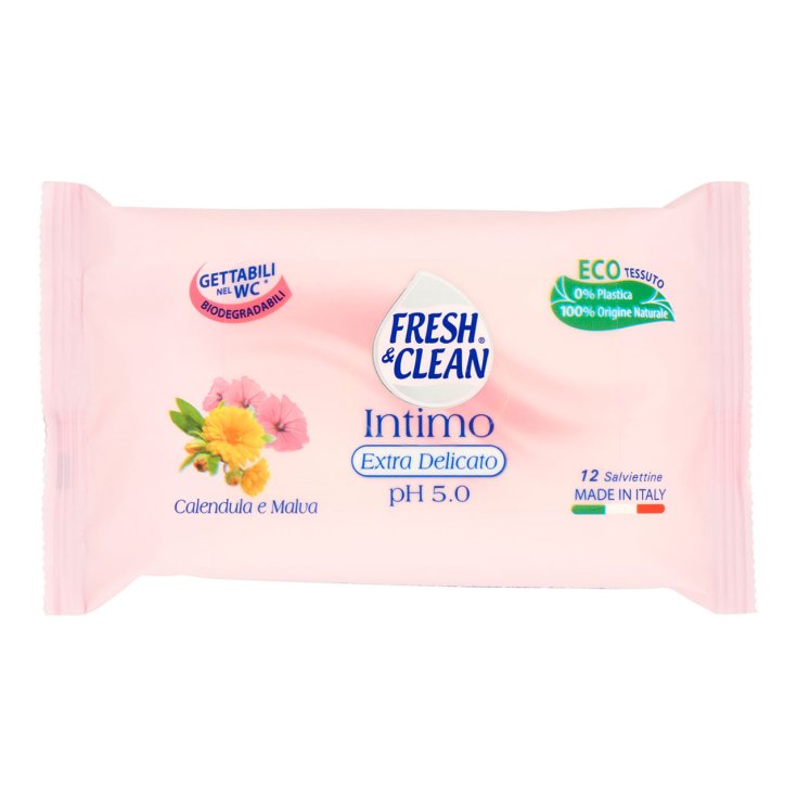 TOALLITAS INTIMAS FRESH & CLEAN 12 UDS