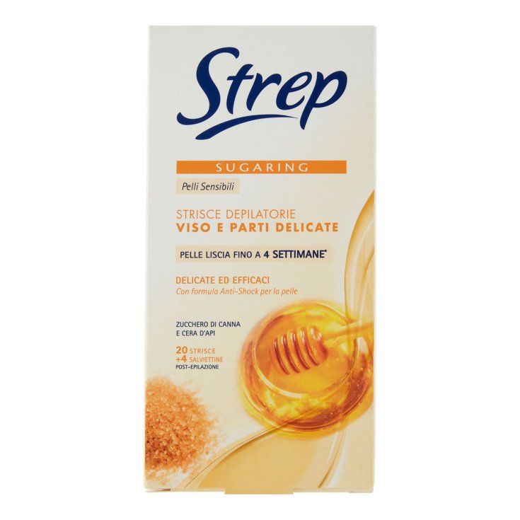 STREP SUGARING CARA TIRAS 20UNDS