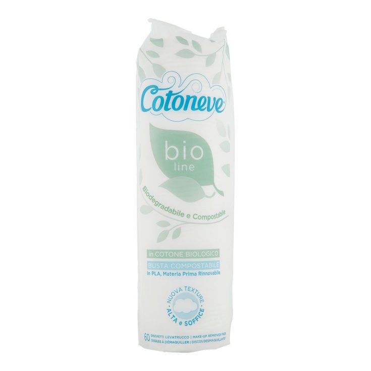 ALMOHADILLAS REDONDAS ORGÁNICAS COTTONEVE X 60