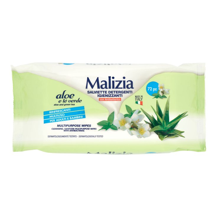 MALIZIA TOALLITAS MULTIUSOS 72 UDS