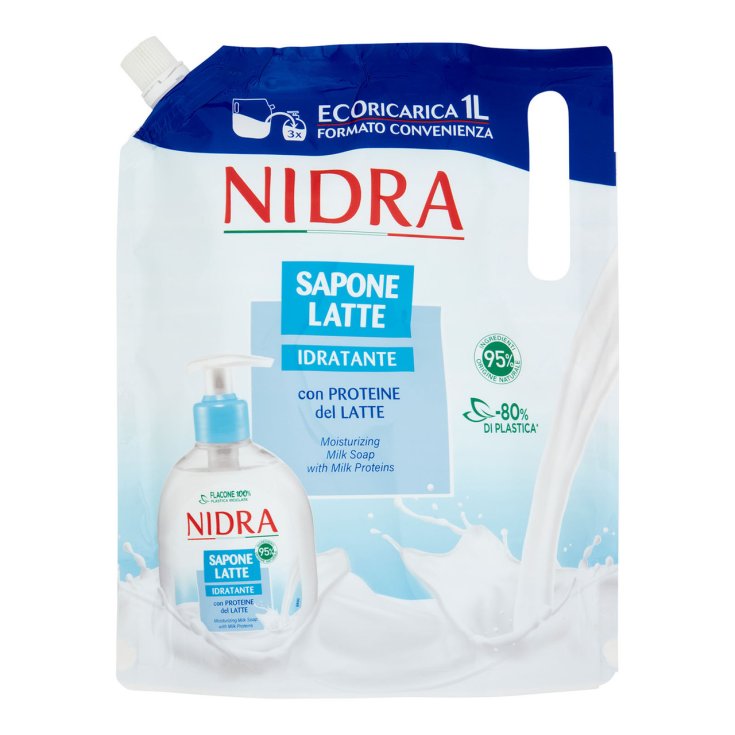 Recambio Saponelatte Nidra Hidratante 1000ml