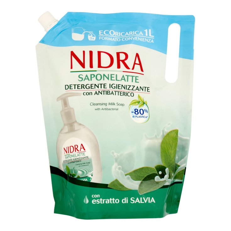 Recarga Saponelatte Antibacterial Nidra 1000ml