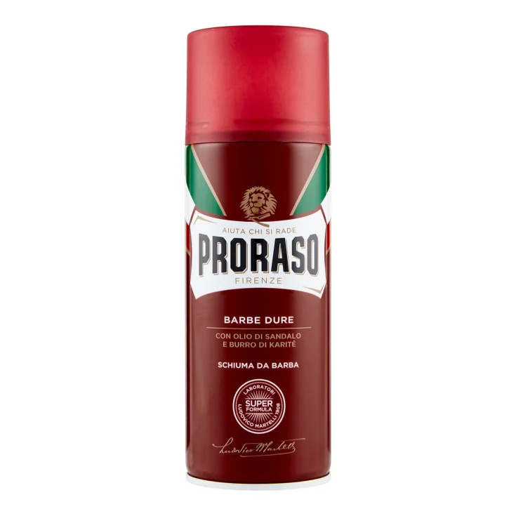 BARBA ESPUMA PRORASO DUR400ML