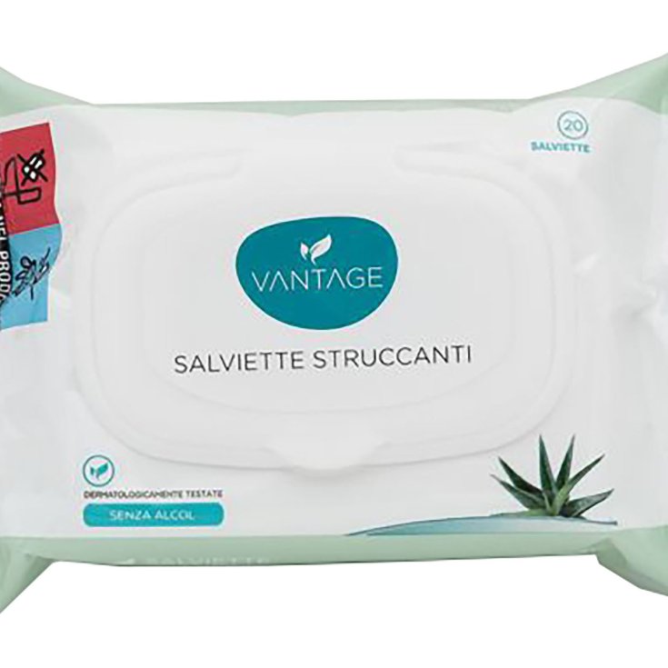 TOALLITAS DESMAQUILLADORAS VANTAGE 25PZ
