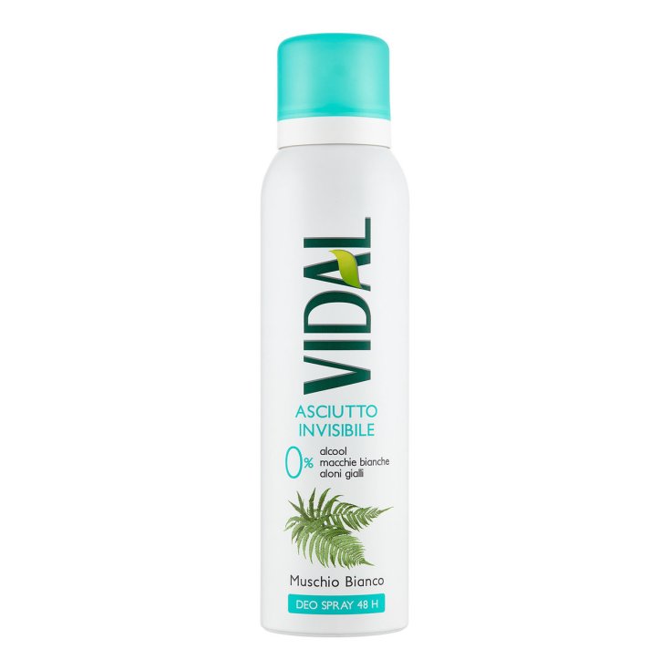 VIDAL DEO MUSK BLANCO 150 ML