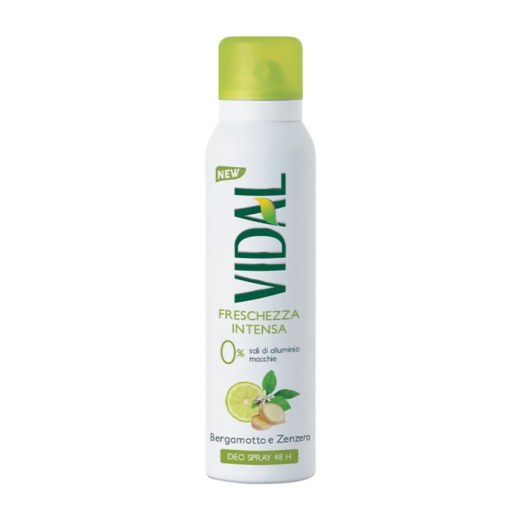 VIDAL DEO BERGAMOTA Y JENGIBRE 150