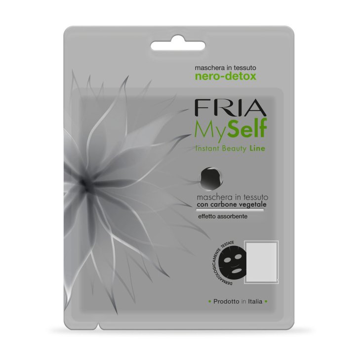 MySelf Black Fabric Mask Detox FRIA 1 Tratamiento