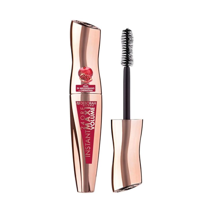 MASCARA 24 HORAS MAXI VOLUMEN INSTANTÁNEO DEBORAH Milano Granada OIL 12ml