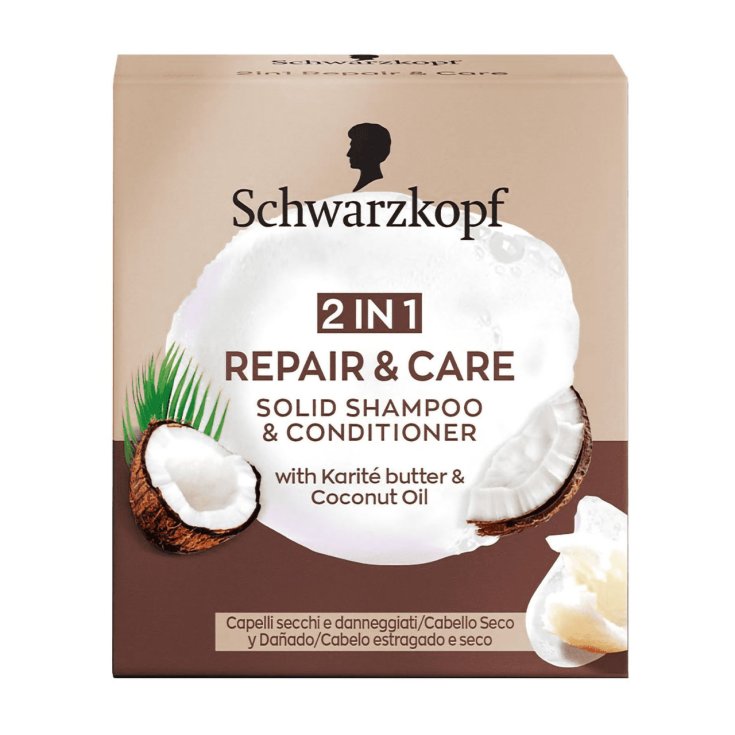 SCHWARZKOPF CHAMPÚ SÓLIDO 2 EN 1