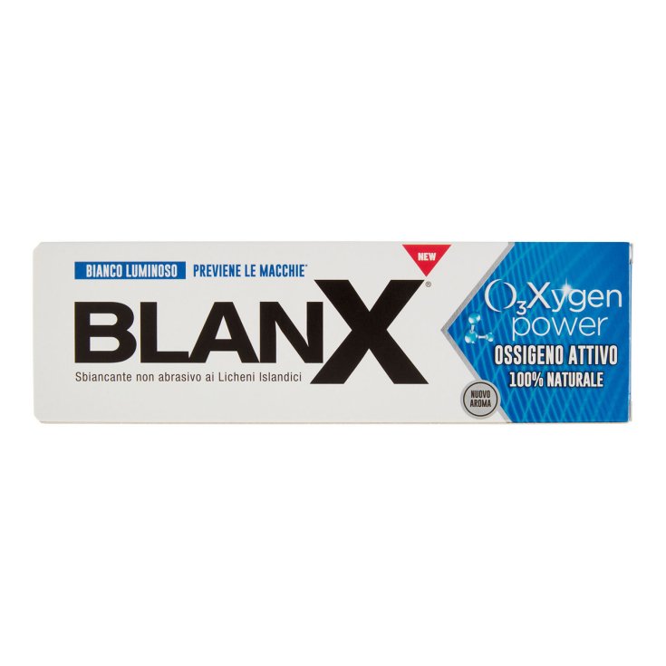 Pasta de dientes blanqueadora y abrillantadora O₃X BlanX 75ml